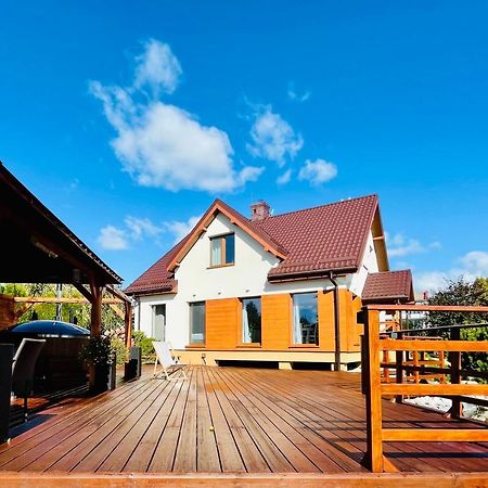 Dom Ogrodem Otulony Villa Bakalarzewo Kültér fotó